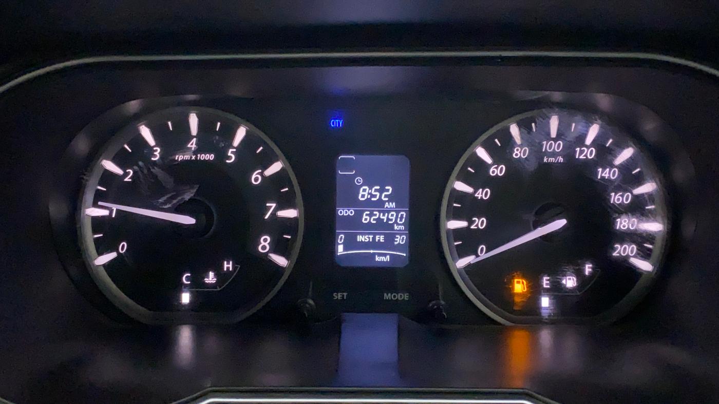 2016 Tata Zest XT PETROL, Petrol, Manual, 62,490 km, Odometer Image