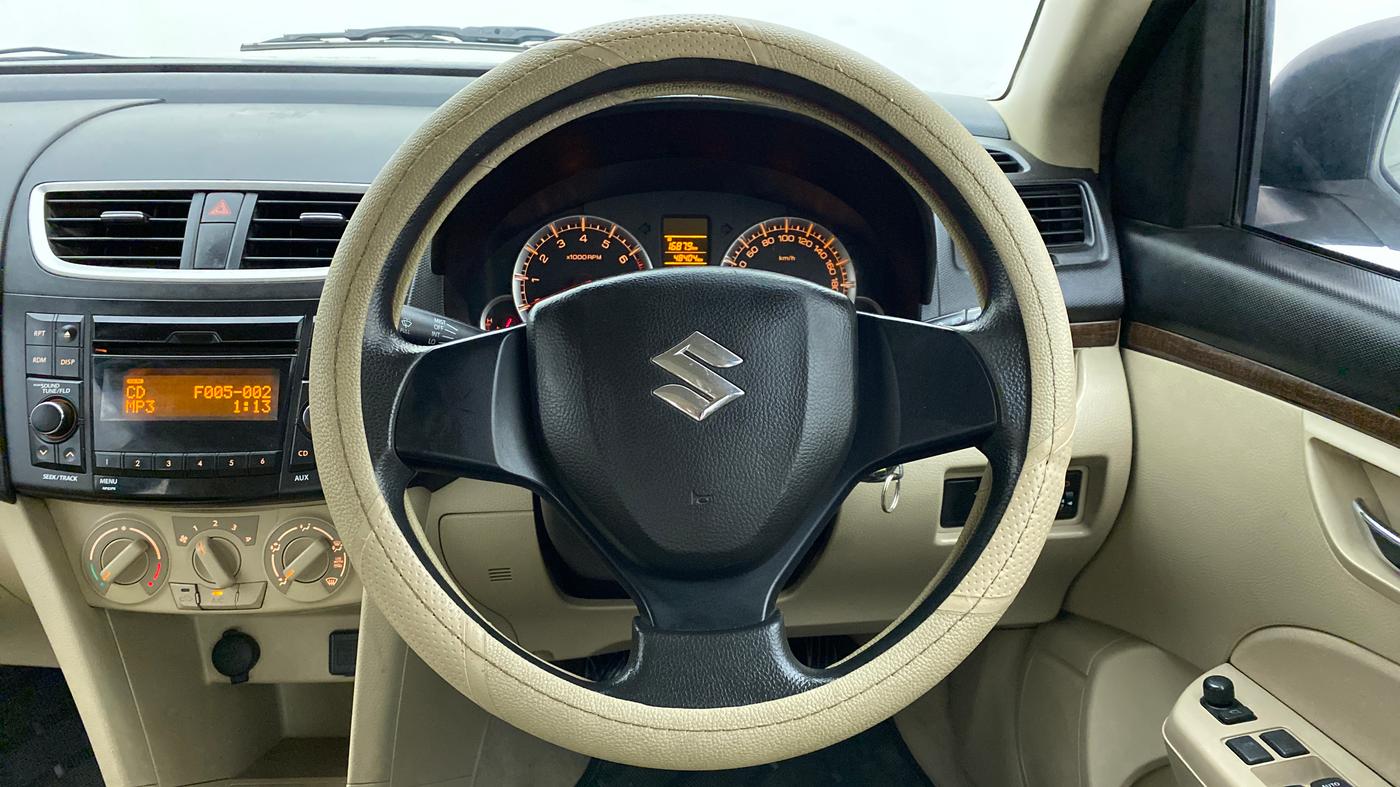 2015 Maruti Swift Dzire VXI 1.2 BS IV, Petrol, Manual, 48,451 km, Steering Wheel Close Up