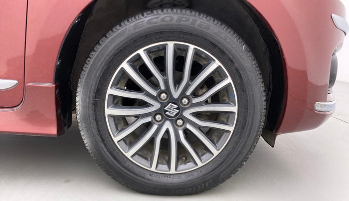 2018 Maruti Dzire ZXI PLUS AMT, Petrol, Automatic, 76,915 km, Right Front Wheel