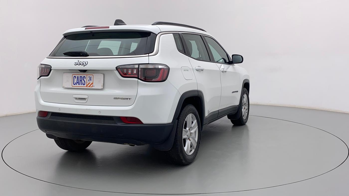 2021 Jeep Compass SPORT 1.4 PETROL, Petrol, Manual, 12,858 km, Right Back Diagonal