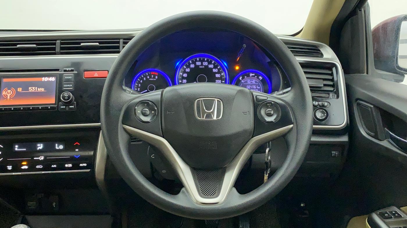 2015 Honda City 1.5L I-VTEC V MT, Petrol, Manual, 21,976 km, Steering Wheel Close Up