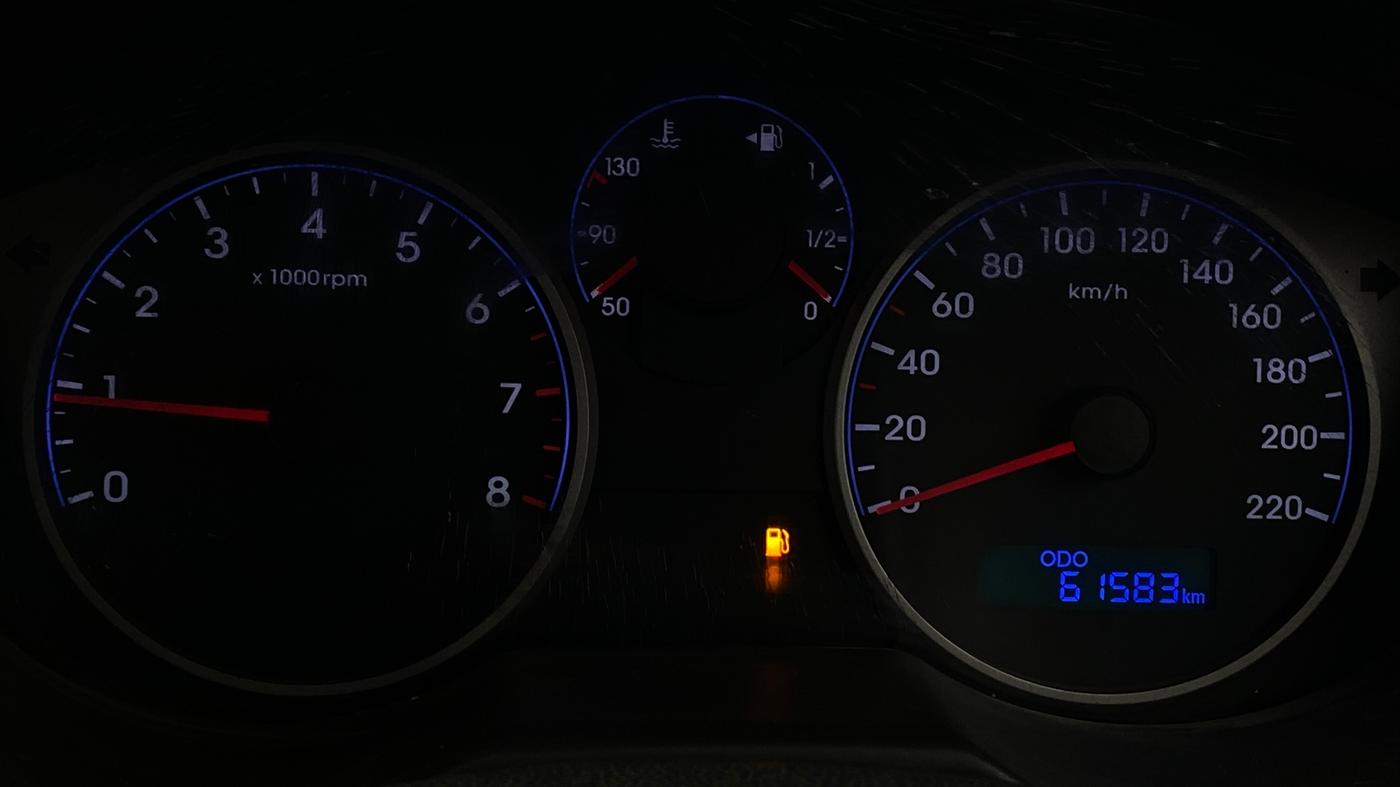 2013 Hyundai i20 MAGNA 1.2, Petrol, Manual, 61,593 km, Odometer Image