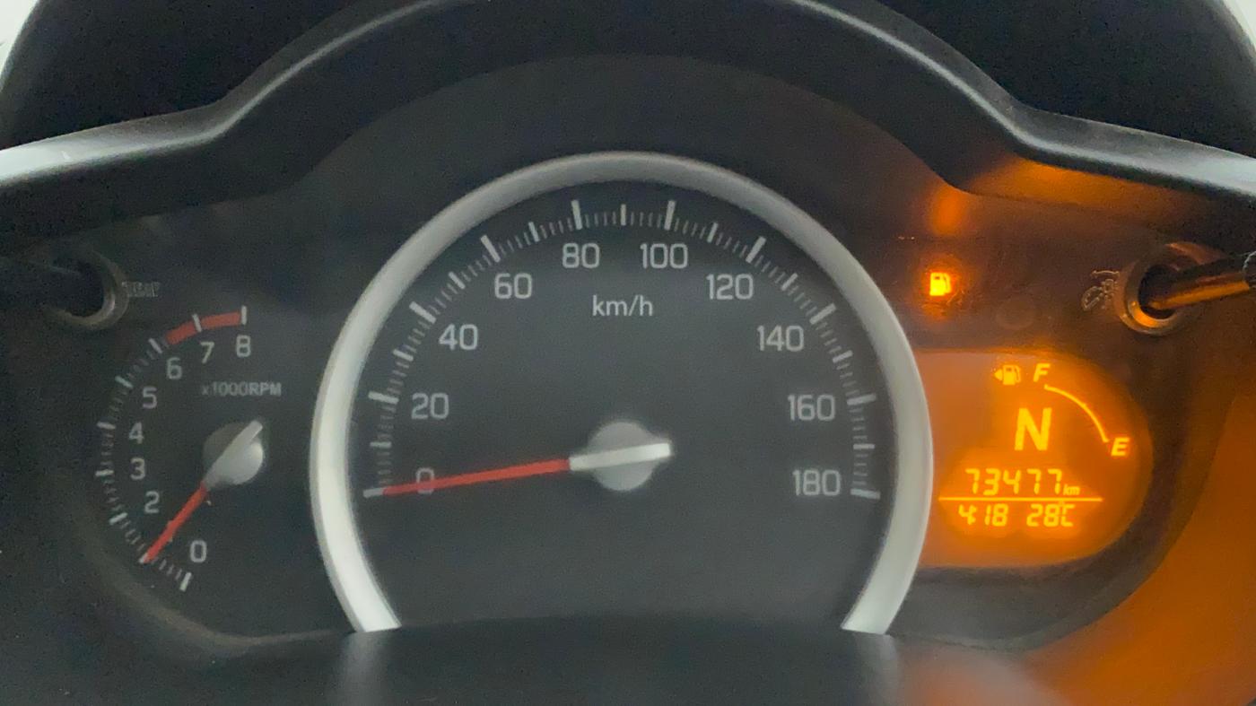 2015 Maruti Celerio ZXI AMT, Petrol, Automatic, 73,477 km, Odometer Image