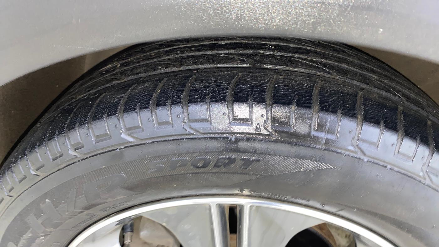 2018 Hyundai Creta SX PLUS AT 1.6 PETROL, Petrol, Automatic, 50,016 km, Left Front Tyre Tread