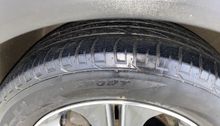 2018 Hyundai Creta SX PLUS AT 1.6 PETROL, Petrol, Automatic, 50,016 km, Left Front Tyre Tread