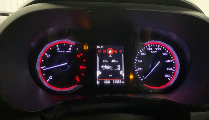 2021 Mahindra Thar LX HARD TOP 4WD MT, Diesel, Manual, 34,319 km, Odometer Image