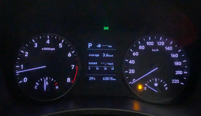 2018 Hyundai Verna 1.6 VTVT SX (O) AT, Petrol, Automatic, 63,928 km, Odometer Image