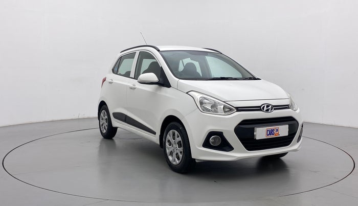 2016 Hyundai Grand i10 SPORTZ 1.2 KAPPA VTVT, Petrol, Manual, 90,995 km, Right Front Diagonal