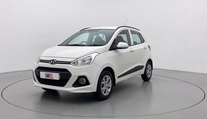 2016 Hyundai Grand i10 SPORTZ 1.2 KAPPA VTVT, Petrol, Manual, 90,995 km, Left Front Diagonal