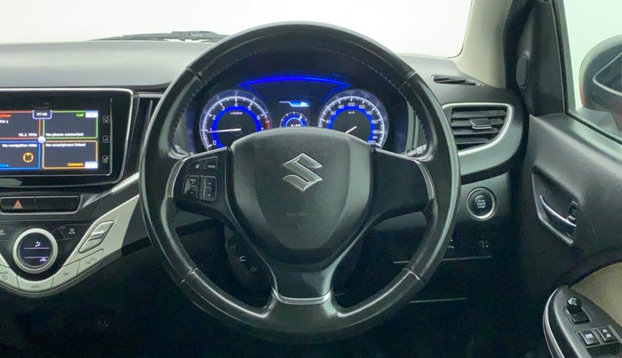 2015 Maruti Baleno ALPHA PETROL 1.2, Petrol, Manual, 28,909 km, Steering Wheel Close Up