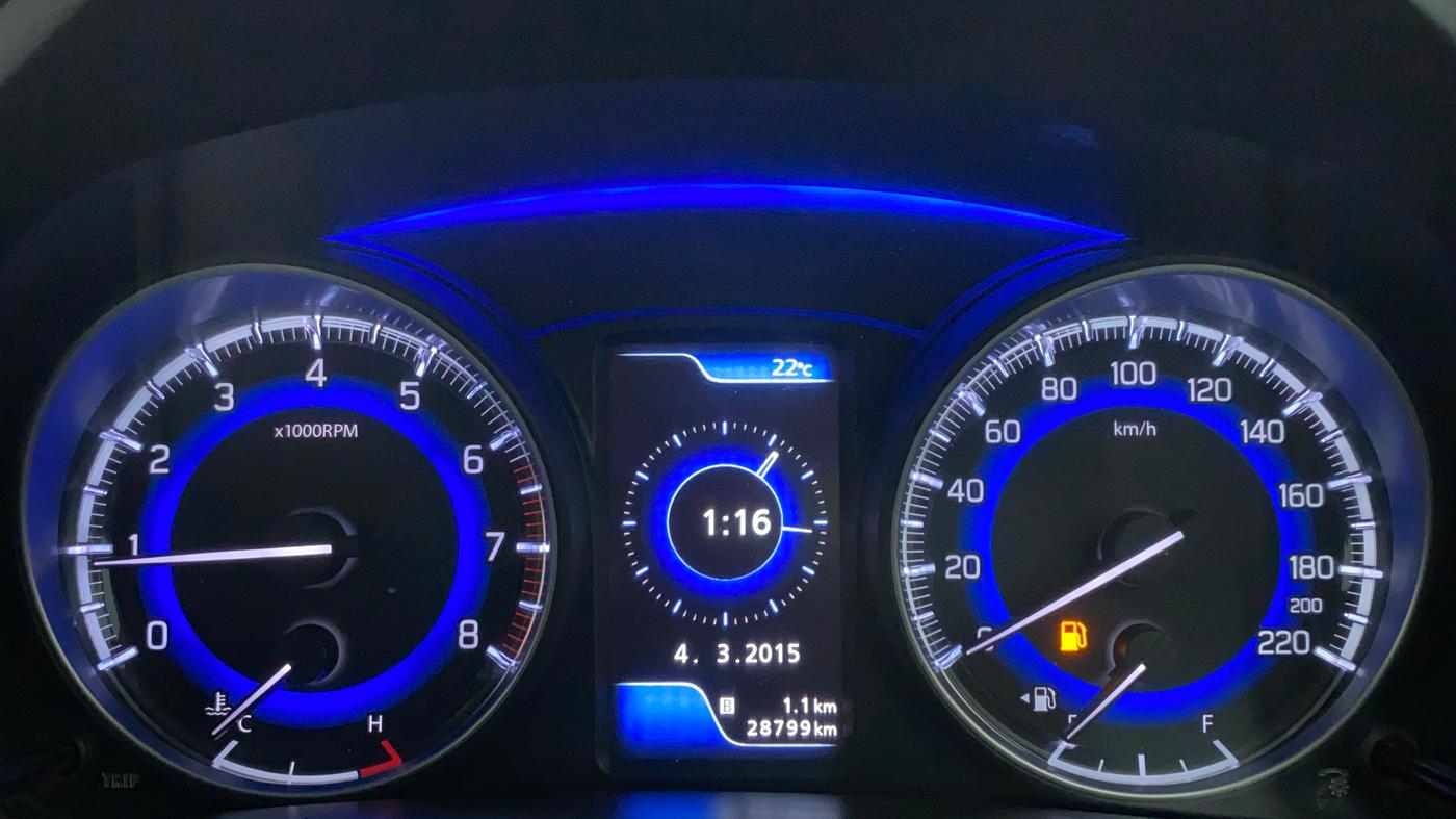 2015 Maruti Baleno ALPHA PETROL 1.2, Petrol, Manual, 28,909 km, Odometer Image