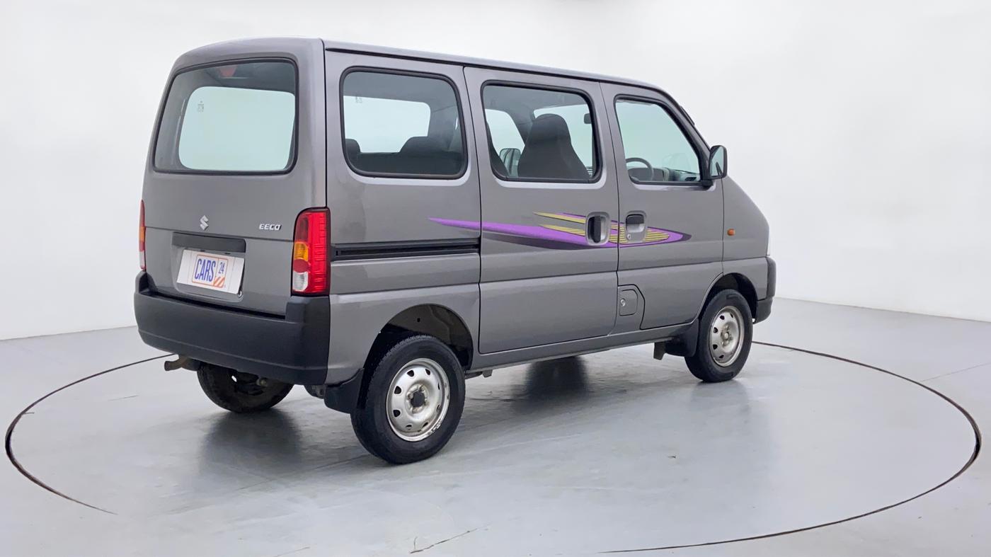 2018 Maruti Eeco 5 STR WITH AC PLUSHTR, Petrol, Manual, 14,651 km, Right Back Diagonal (45- Degree) View