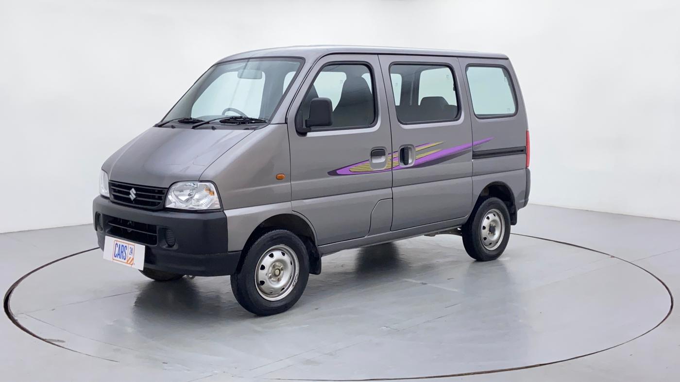 2018 Maruti Eeco 5 STR WITH AC PLUSHTR, Petrol, Manual, 14,651 km, Left Front Diagonal (45- Degree) View