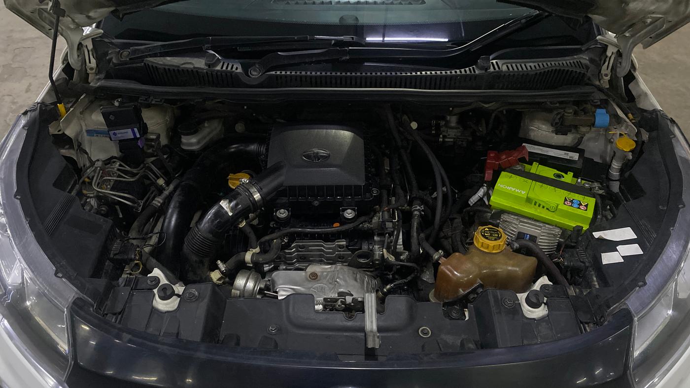 2021 Tata NEXON XZ PLUS PETROL SUNROOF, CNG, Manual, 46,453 km, Engine View