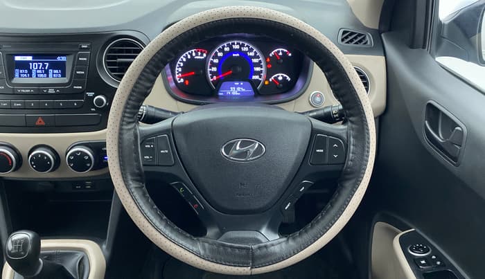 2020 Hyundai Grand i10 MAGNA 1.2 VTVT, CNG, Manual, 14,254 km, Steering Wheel Close Up