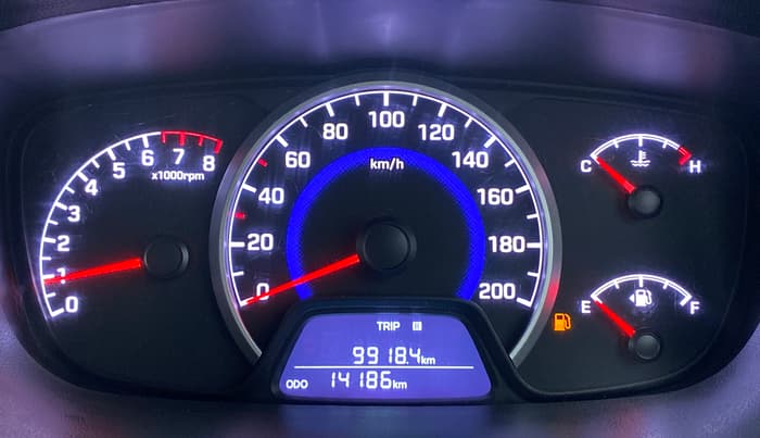 2020 Hyundai Grand i10 MAGNA 1.2 VTVT, CNG, Manual, 14,254 km, Odometer Image