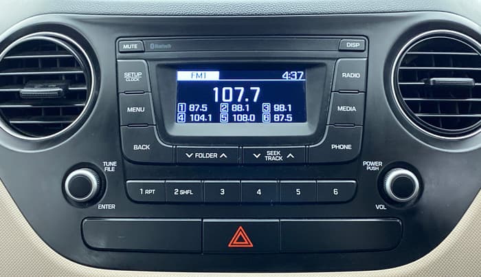2020 Hyundai Grand i10 MAGNA 1.2 VTVT, CNG, Manual, 14,254 km, Infotainment System