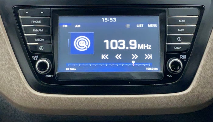 2017 Hyundai Elite i20 ASTA 1.2 (O), Petrol, Manual, 60,758 km, Infotainment System