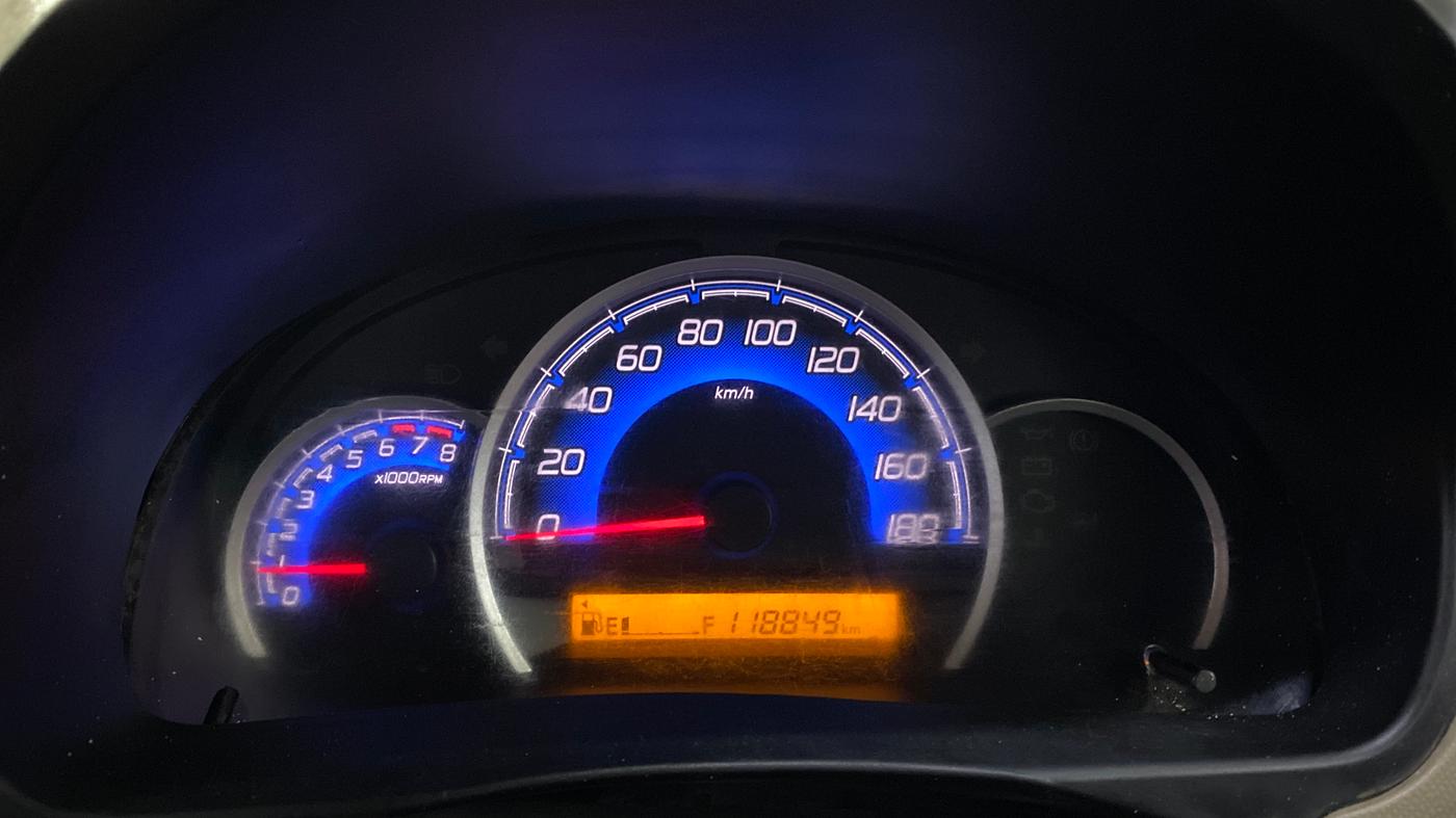 2018 Maruti Wagon R 1.0 VXI, CNG, Manual, 1,18,844 km, Odometer Image
