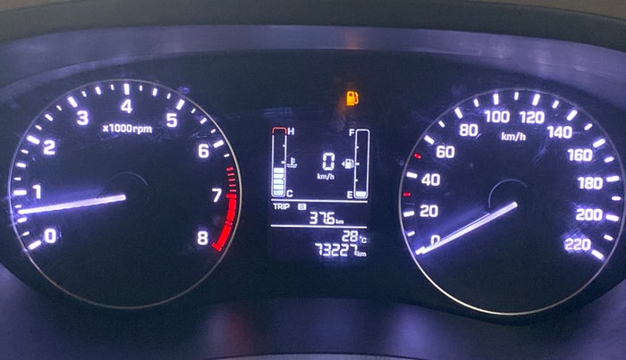 2018 Hyundai Elite i20 SPORTZ 1.2, Petrol, Manual, 73,190 km, Odometer Image