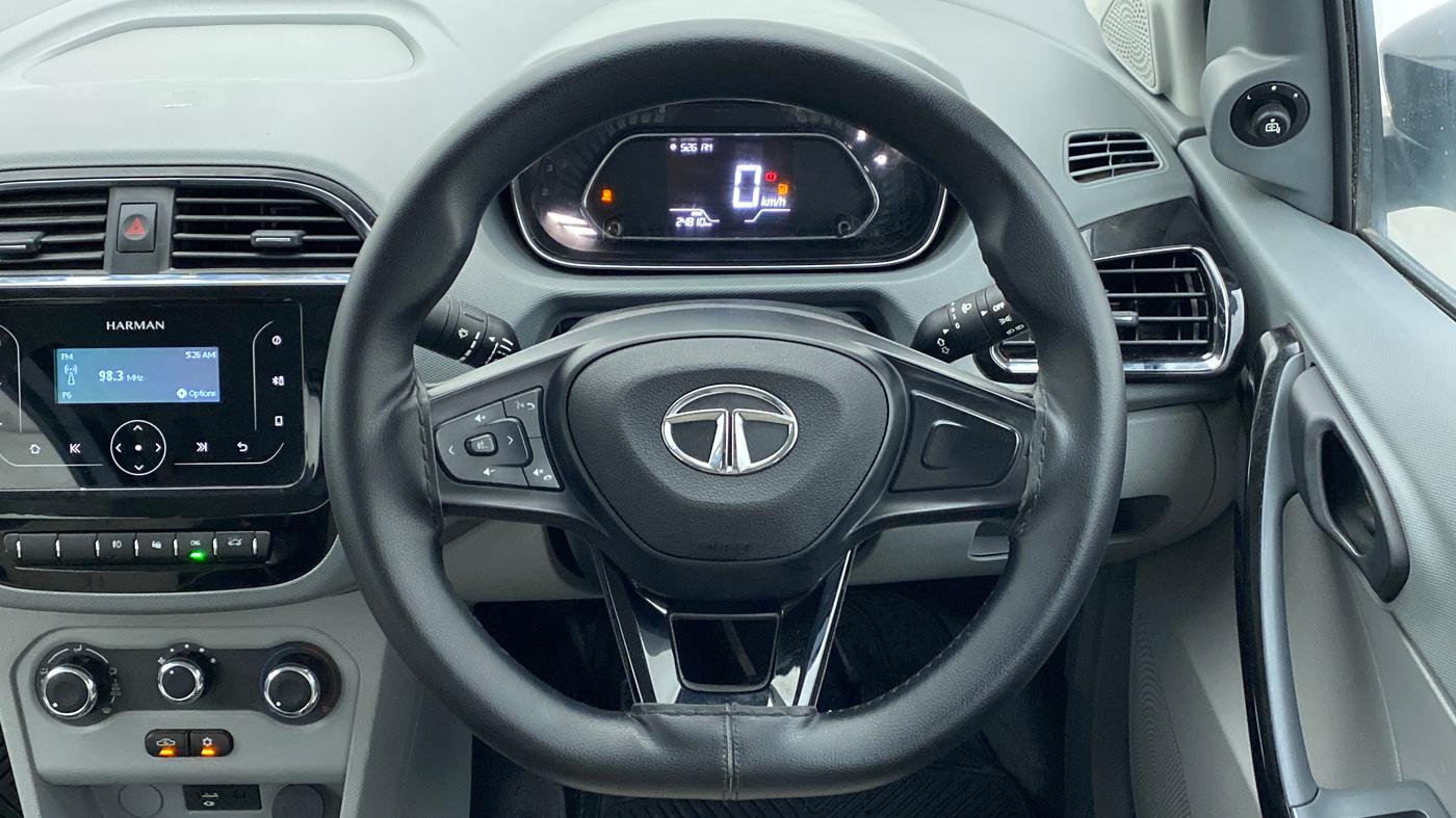 2022 Tata TIGOR XZ CNG, CNG, Manual, 24,880 km, Steering Wheel Close Up