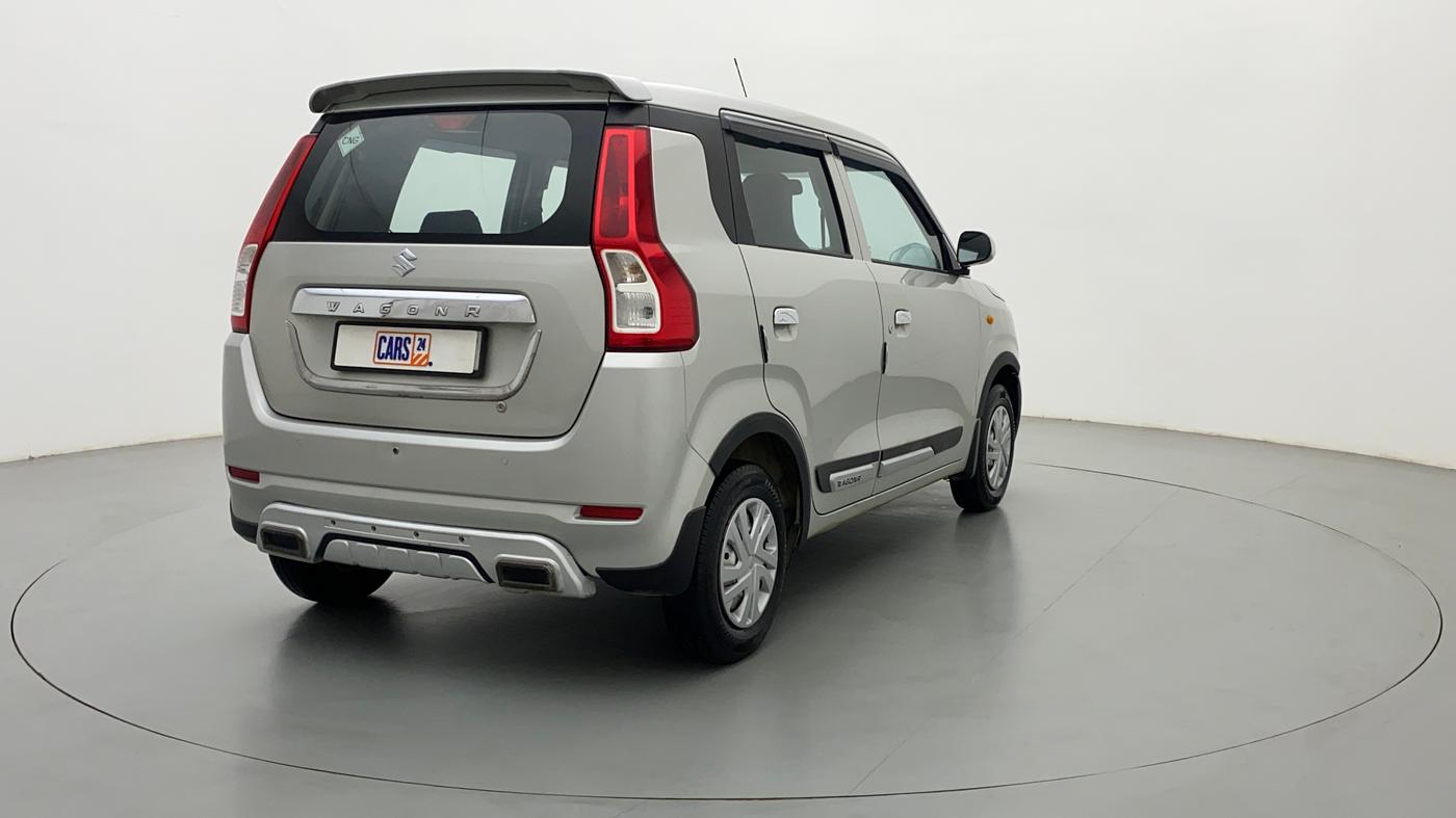 2020 Maruti New Wagon-R LXI CNG 1.0, CNG, Manual, 55,700 km, Right Back Diagonal