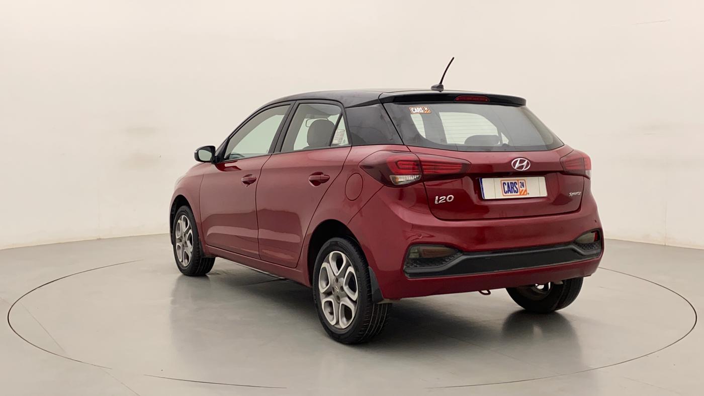 2019 Hyundai Elite i20 SPORTZ PLUS 1.2 DUAL TONE, Petrol, Manual, 32,325 km, Left Back Diagonal