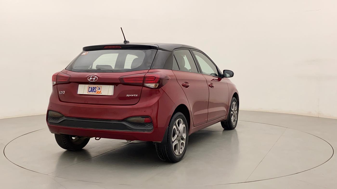 2019 Hyundai Elite i20 SPORTZ PLUS 1.2 DUAL TONE, Petrol, Manual, 32,325 km, Right Back Diagonal