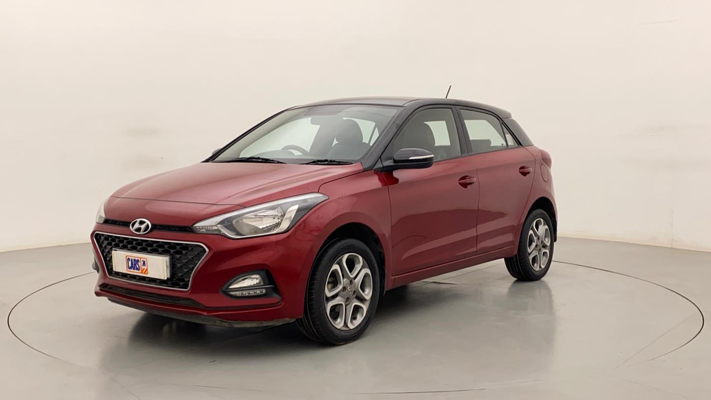 2019 Hyundai Elite i20 SPORTZ PLUS 1.2 DUAL TONE, Petrol, Manual, 32,325 km, Left Front Diagonal
