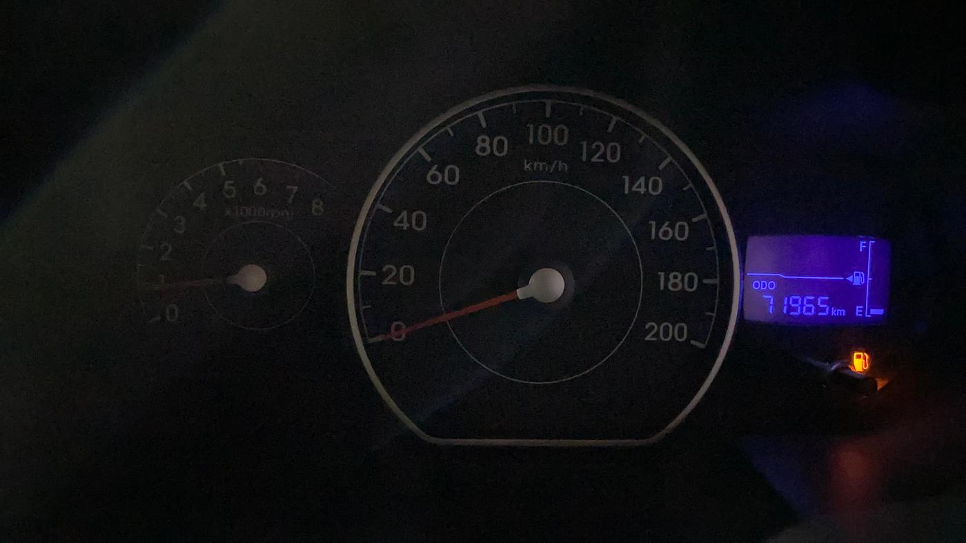 2014 Hyundai i10 MAGNA 1.1, Petrol, Manual, 71,926 km, Odometer Image