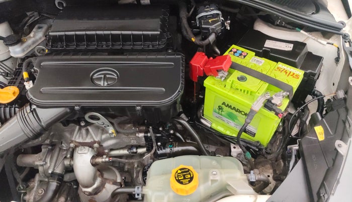 2023 Tata TIGOR XZ PLUS LEATHERETTE, Petrol, Manual, 18,549 km, Engine View - Left