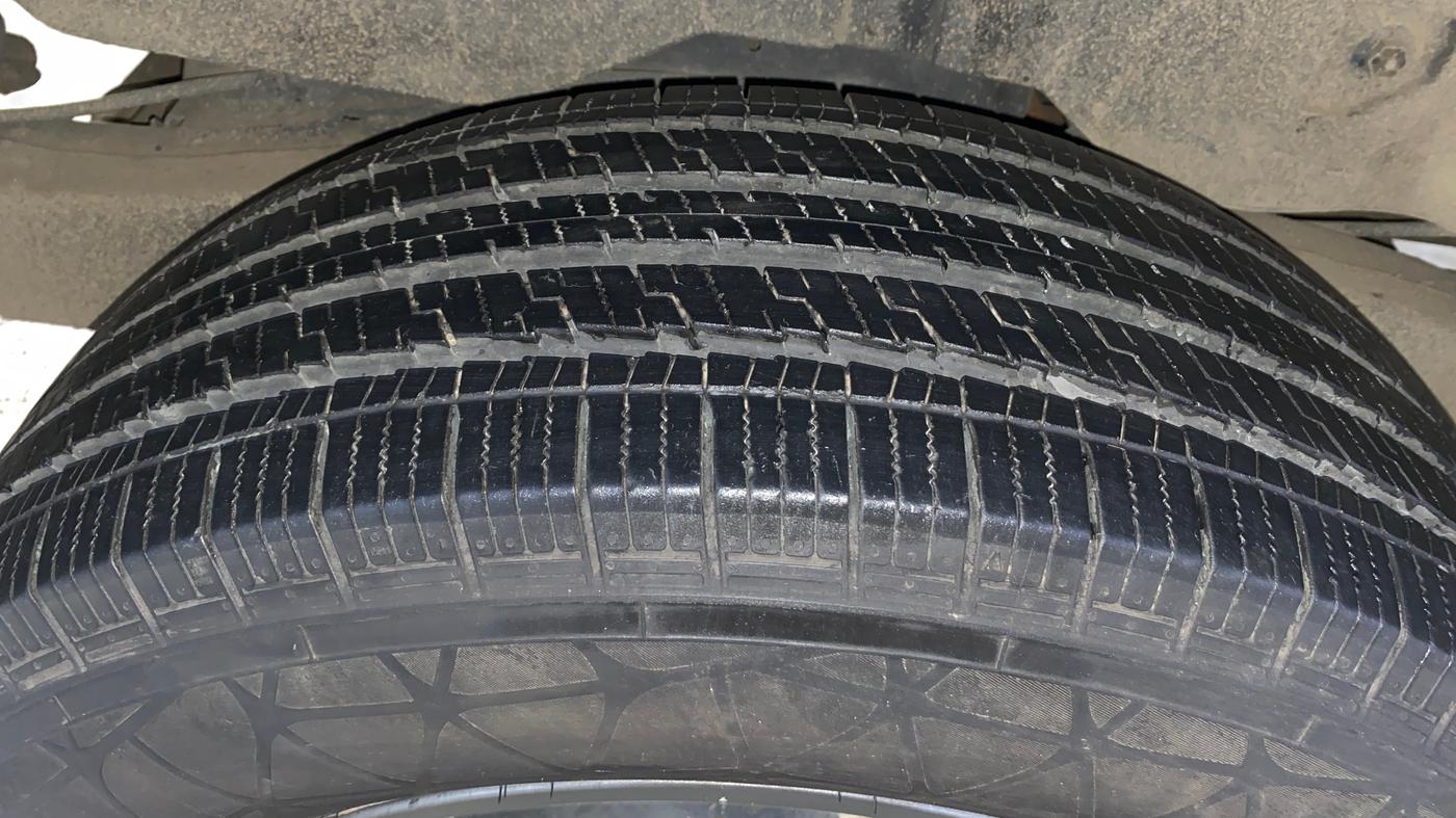 2021 Mahindra Thar LX HT PETROL 4WD MT, Petrol, Manual, 1,02,170 km, Right Rear Tyre Tread