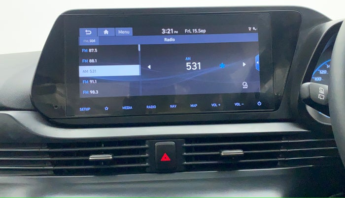 2021 Hyundai NEW I20 ASTA (O) 1.2 MT, Petrol, Manual, 16,430 km, Infotainment System