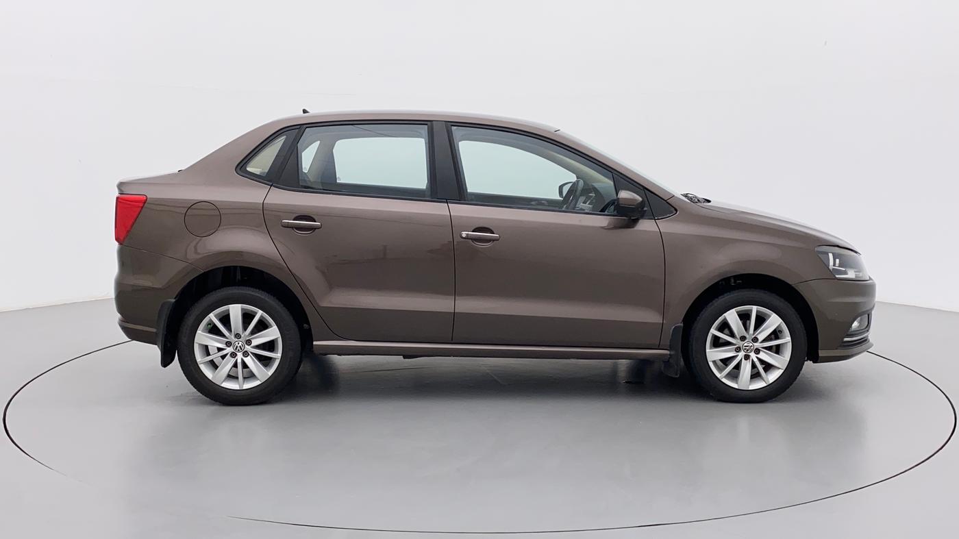 2017 Volkswagen Ameo HIGHLINE DSG 1.5 DIESEL , Diesel, Automatic, 58,825 km, Right Side View