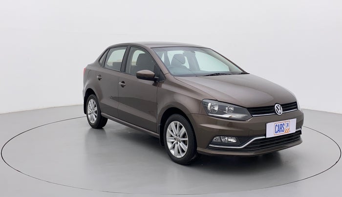 2017 Volkswagen Ameo HIGHLINE DSG 1.5 DIESEL , Diesel, Automatic, 58,825 km, Right Front Diagonal