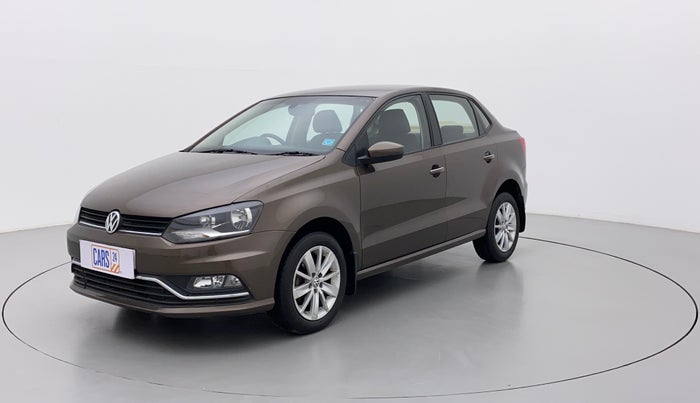 2017 Volkswagen Ameo HIGHLINE DSG 1.5 DIESEL , Diesel, Automatic, 58,825 km, Left Front Diagonal