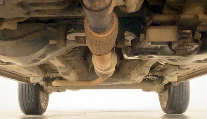 2018 Tata NEXON XZA PLUS PETROL DUAL TONE, Petrol, Automatic, 59,726 km, Front Underbody