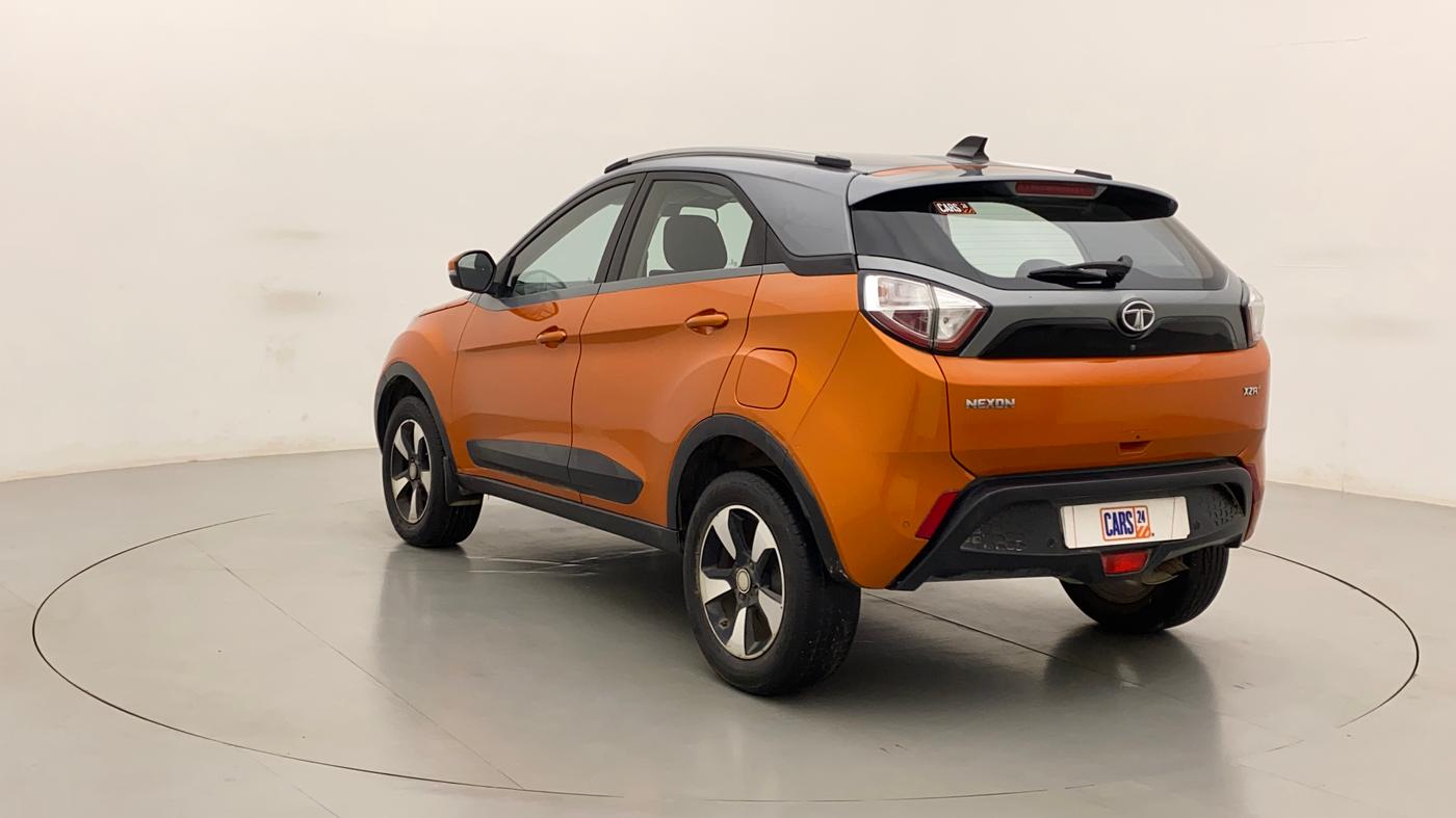 2018 Tata NEXON XZA PLUS PETROL DUAL TONE, Petrol, Automatic, 59,726 km, Left Back Diagonal