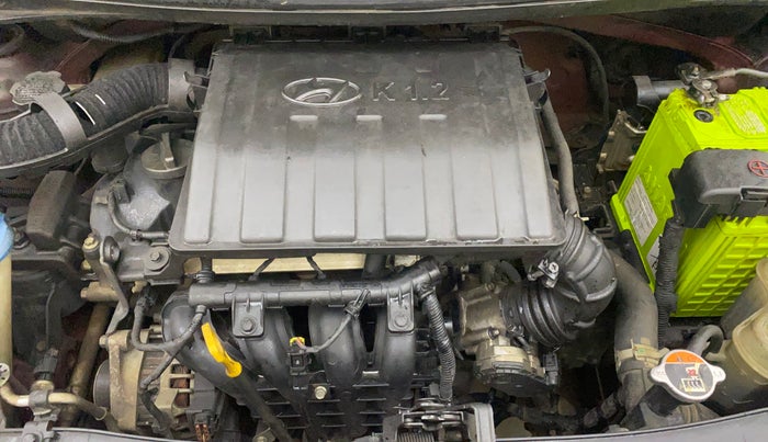 2015 Hyundai Grand i10 SPORTZ 1.2 KAPPA VTVT, Petrol, Manual, 73,321 km, Engine View