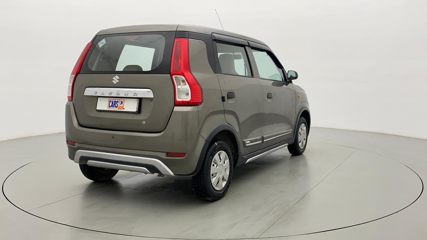 2019 Maruti New Wagon-R 1.0 Lxi (o) cng, CNG, Manual, 78,787 km, Right Back Diagonal