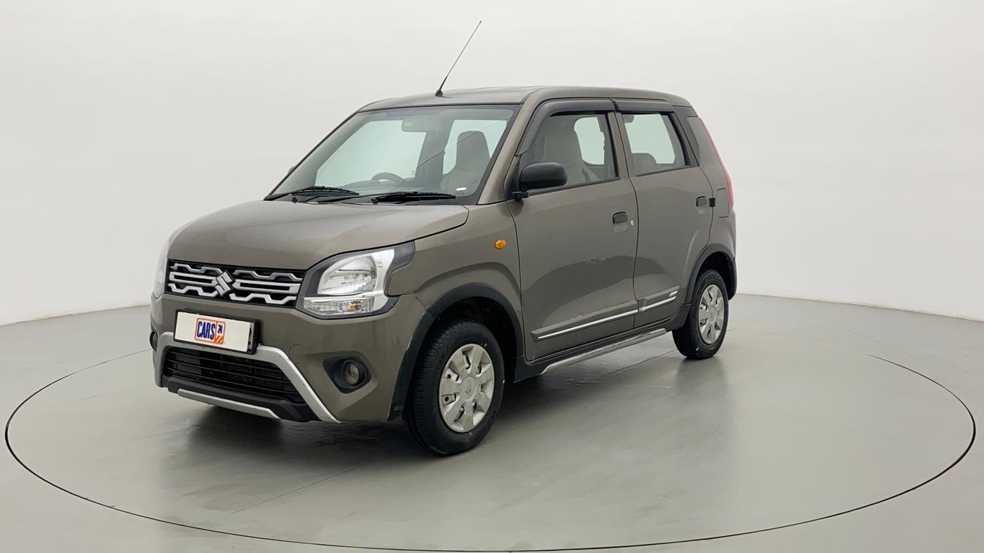 2019 Maruti New Wagon-R 1.0 Lxi (o) cng, CNG, Manual, 78,787 km, Left Front Diagonal