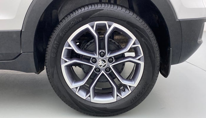 2022 Skoda KUSHAQ STYLE 1.0TSI MT, Petrol, Manual, 1,176 km, Left Rear Wheel