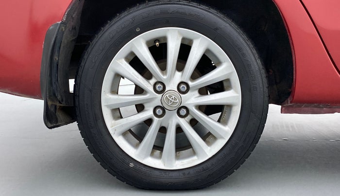 2014 Toyota Etios V, Petrol, Manual, 23,542 km, Right Rear Wheel