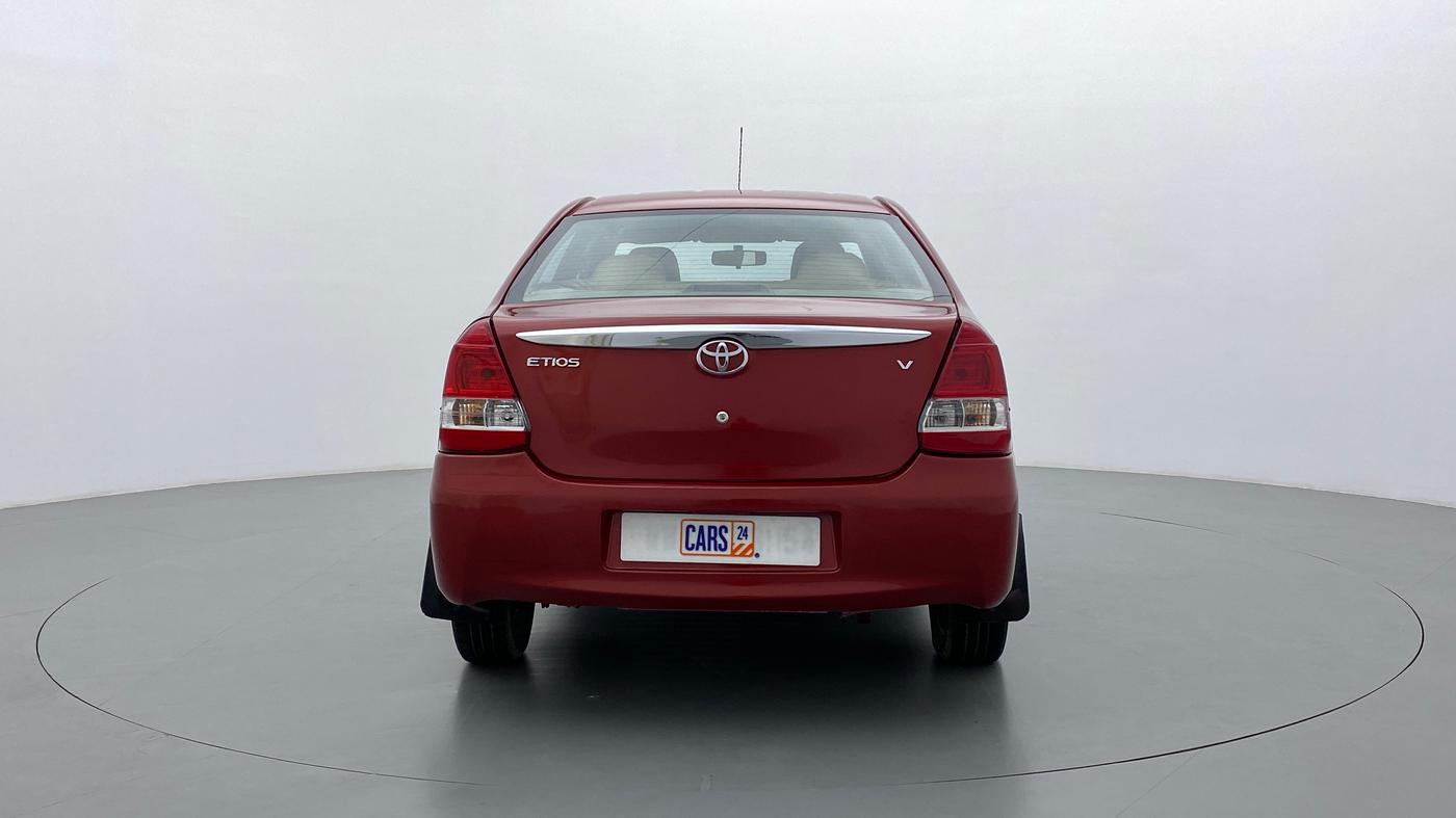 2014 Toyota Etios V, Petrol, Manual, 23,542 km, Back/Rear