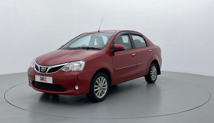 2014 Toyota Etios V, Petrol, Manual, 23,542 km, Left Front Diagonal
