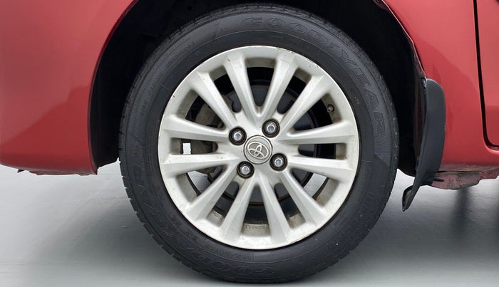 2014 Toyota Etios V, Petrol, Manual, 23,542 km, Left Front Wheel
