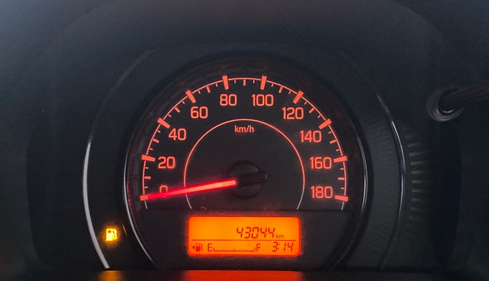 2019 Maruti New Wagon-R VXI 1.2L, Petrol, Manual, 43,086 km, Odometer Image