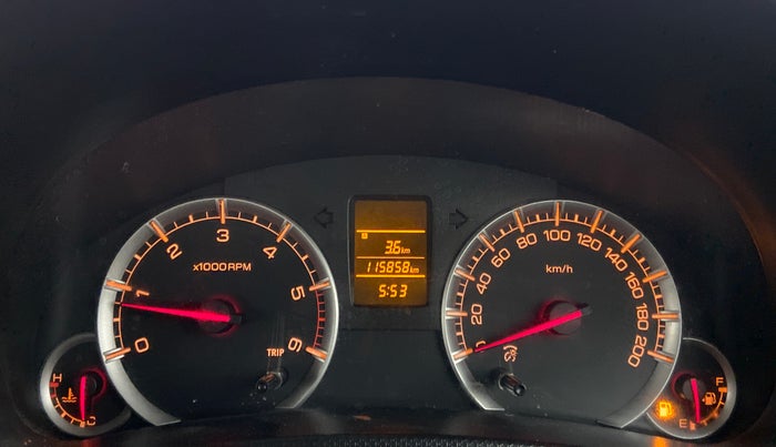 2017 Maruti Swift VDI ABS, Diesel, Manual, 1,15,858 km, Odometer Image