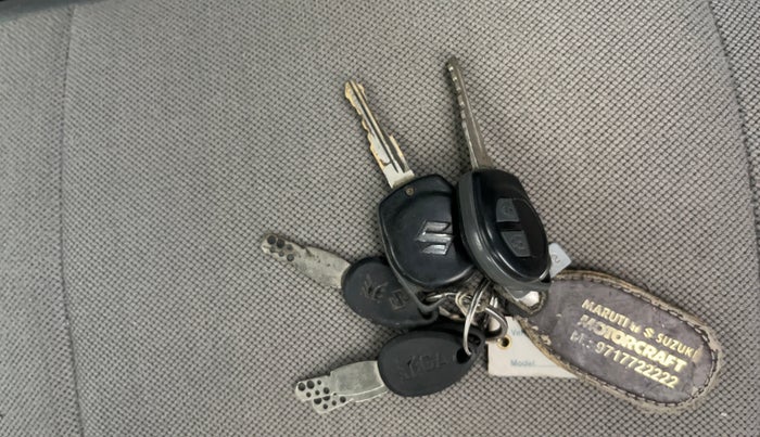 2016 Maruti Wagon R 1.0 VXI, Petrol, Manual, 69,991 km, Key Close Up