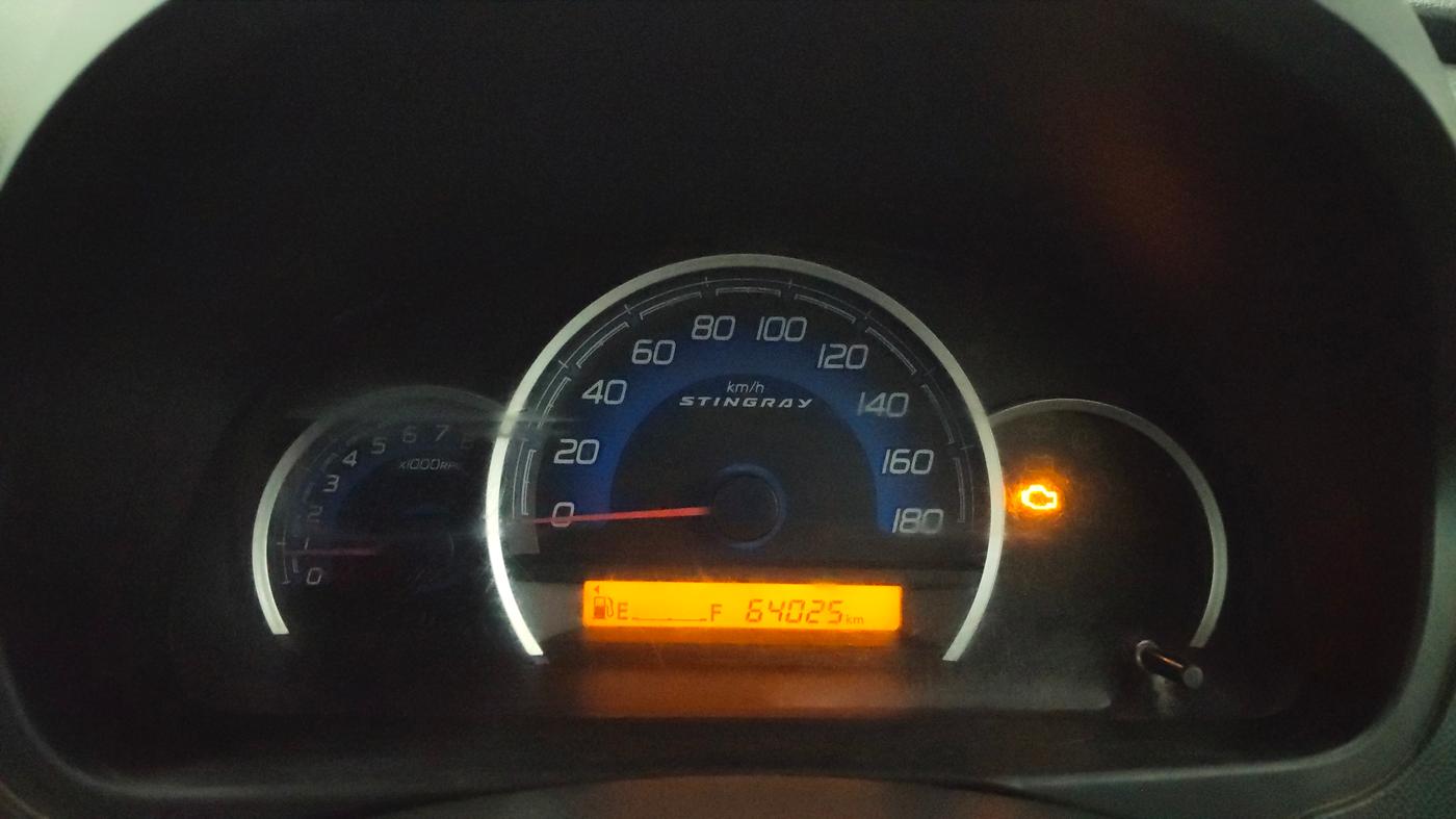 2014 Maruti Wagon R Stingray VXI, Petrol, Manual, 63,999 km, Odometer Image